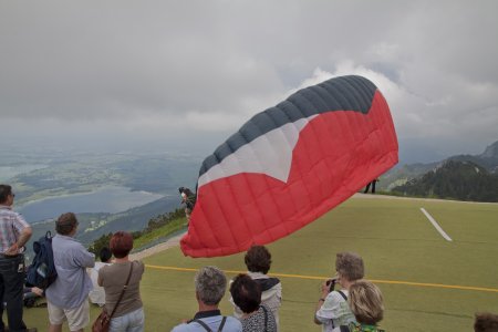 Paragliding vanaf de tegelberg